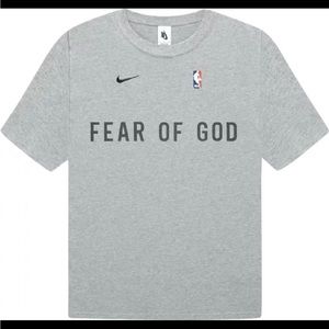 Nike x Fear of God Warm Up T-Shirt 'Dark Heather Grey'